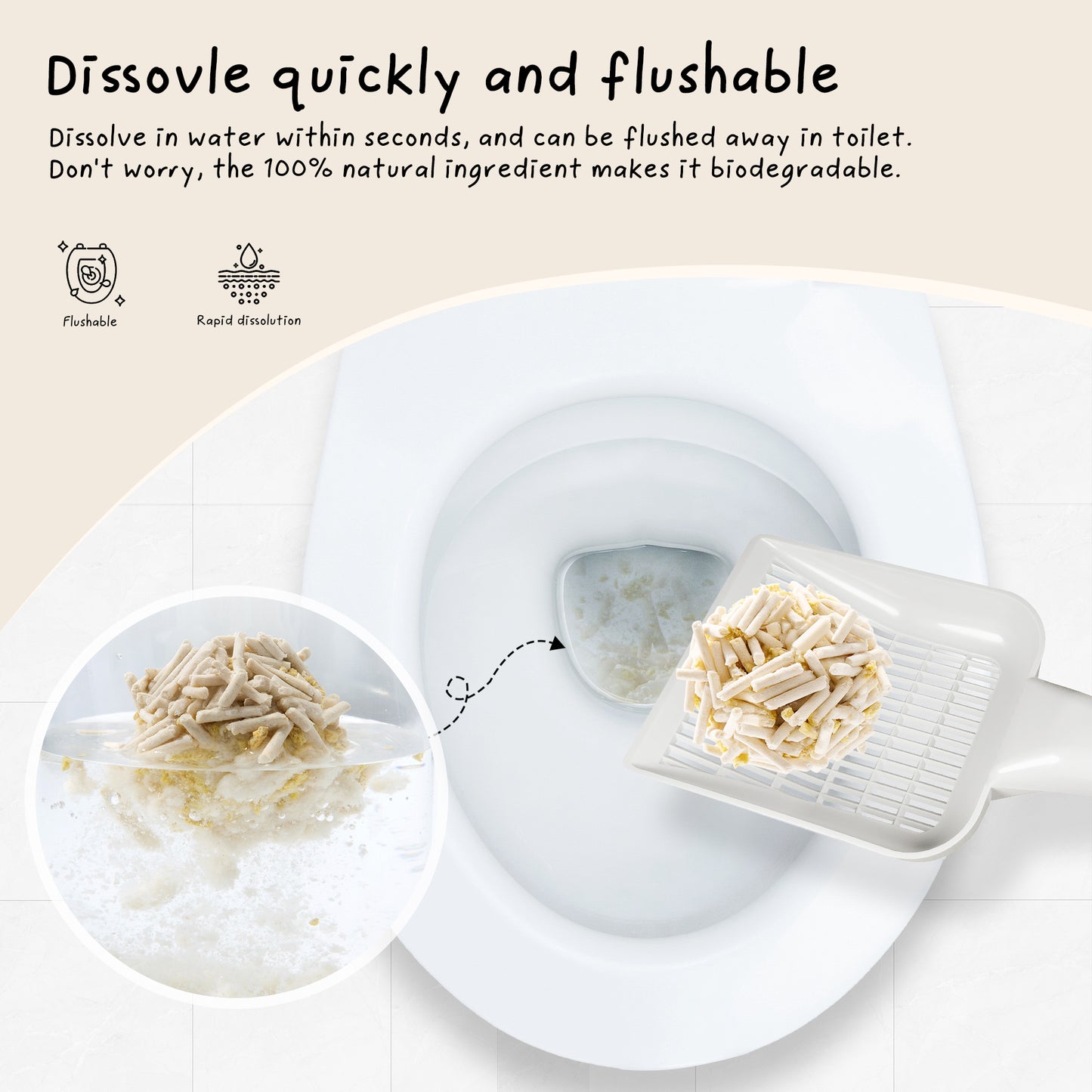 PLANT-BASED TOFU CAT LITTER