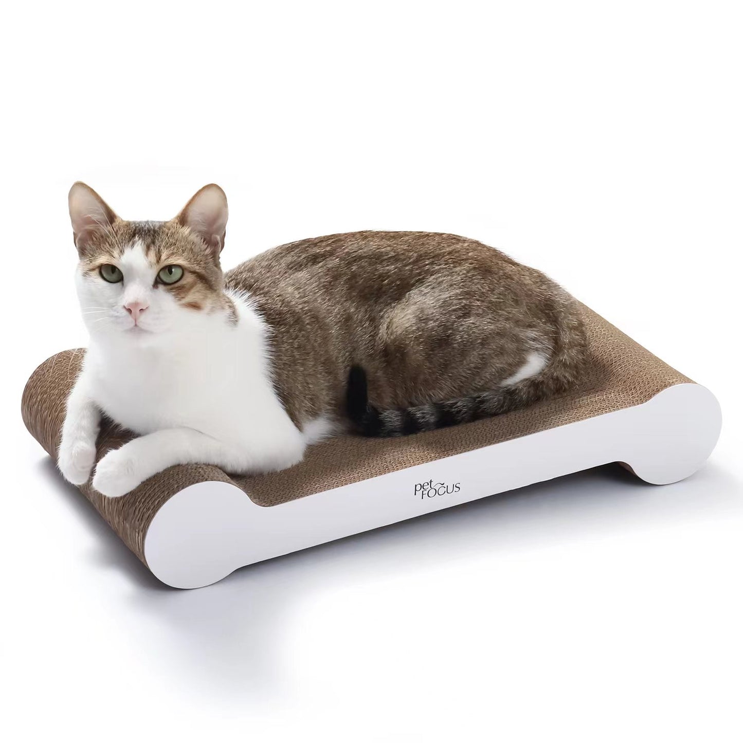 Bone Shaped Cat Scratcher Lounger