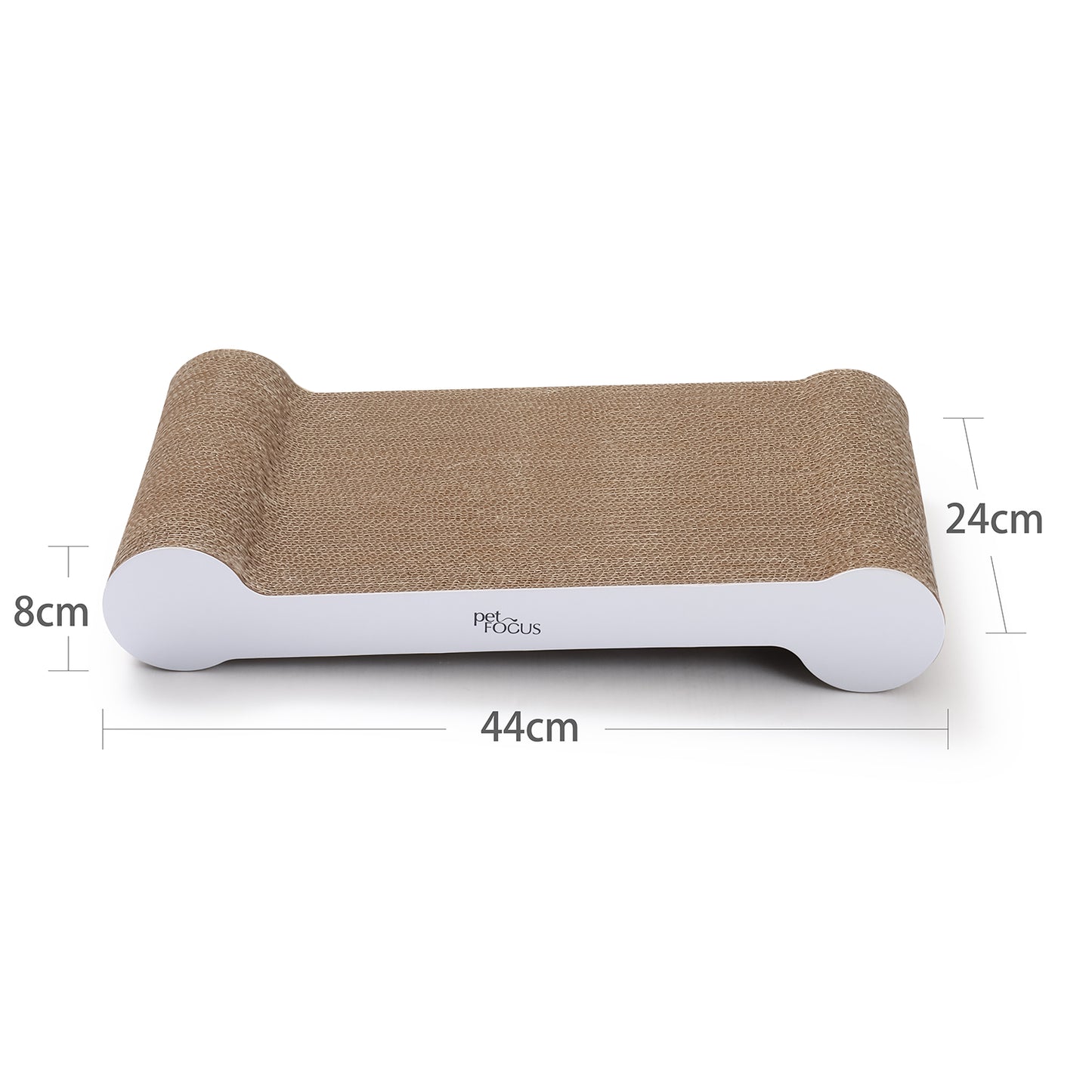 Bone Shaped Cat Scratcher Lounger